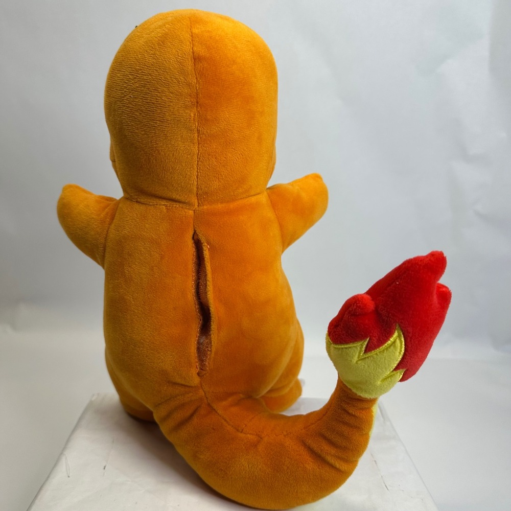 Pokemon Charmander Sound‎ Lights Plush Stuffed Animal Orange Fire Type 10" Works - Picture 7 of 11